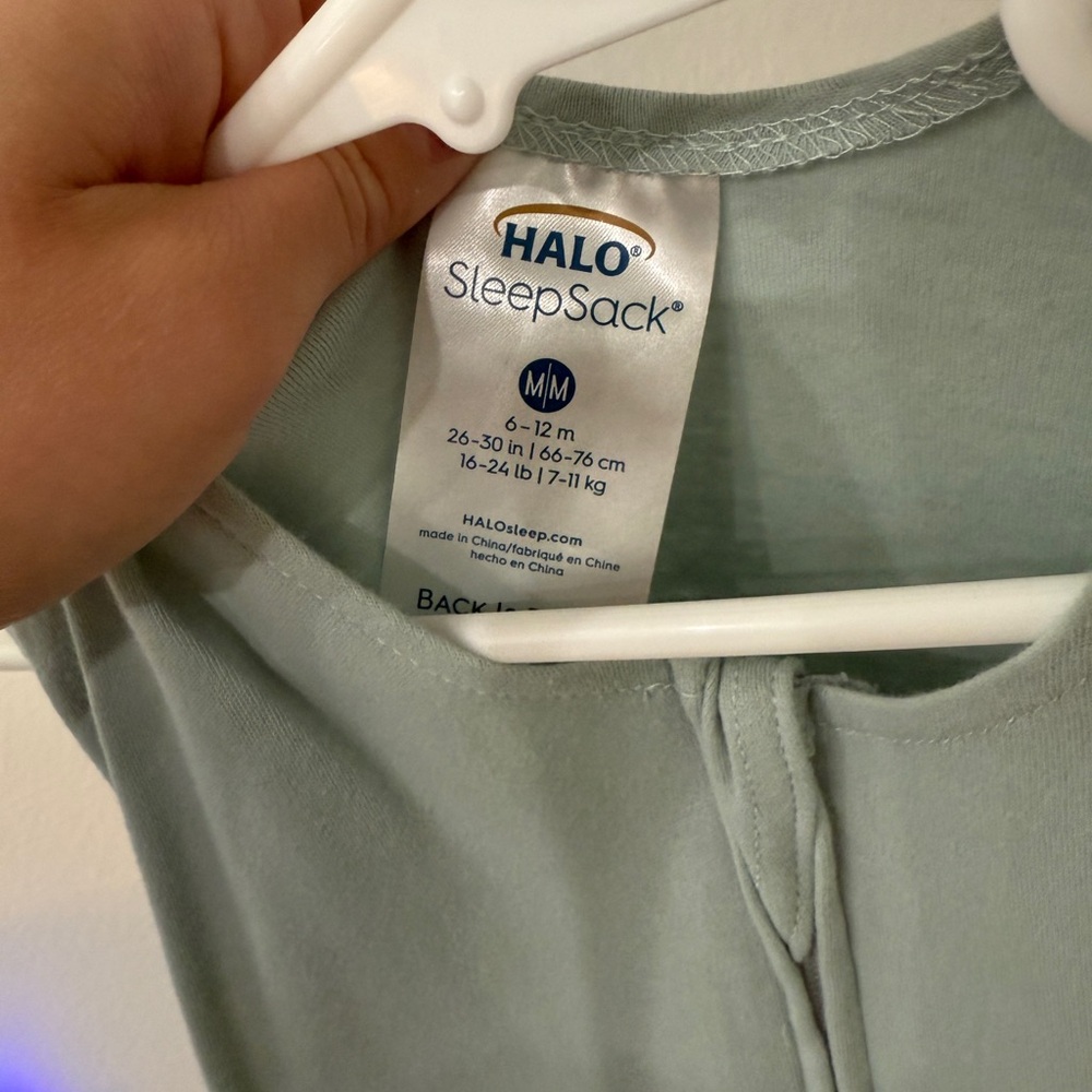 Halo SleepSack Wearable Baby Blanket - Sage